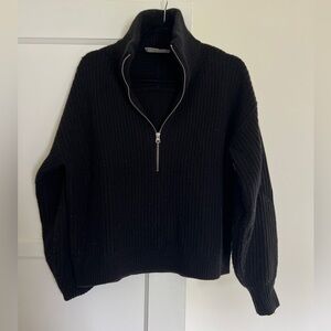 Everlane Half Zip Sweater Small